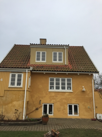 Renovering af kvist med efterisolering, ny beklædning samt nye vinduer