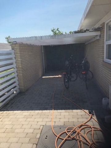 Renovering af carport og skur samt ombygning af stern og udhæng på hus