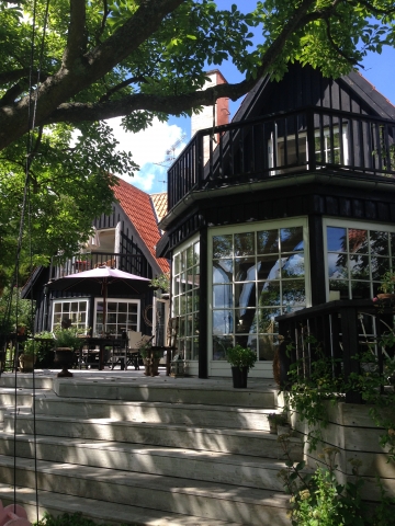 Stor villa i fransk landstil